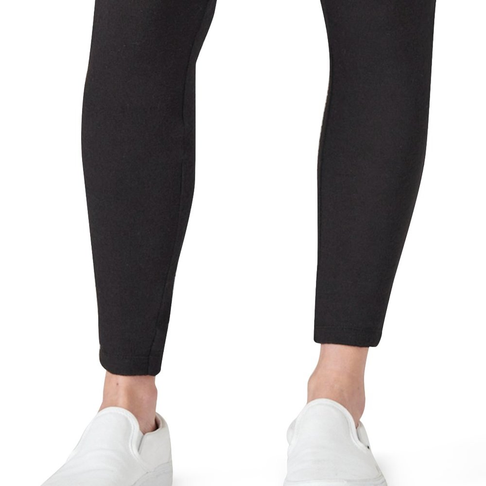 Lucky Brand Cloud Jersey Ribbed Legging - Black - Picture 4 of 7
